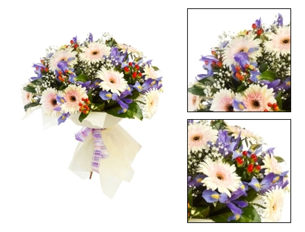 Bouquet Flores Visão do Paraíso - Entrega de Flores Arranjos Bouquets Cestos Floristas Loja de Flores